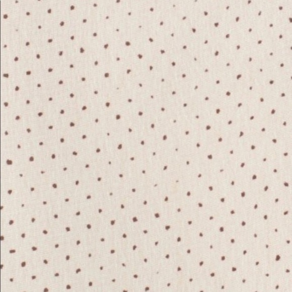 NWT Lush Polka Dot Lace Shoulder Cropped Tank Med - Picture 8 of 8